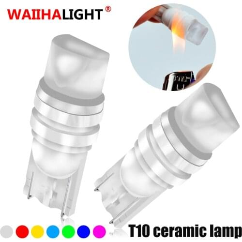 2PCS T10 W5W High Quality Led Car Turn Side Light Marker Lamp WY5W 501 168 192 Auto Wedge Parking Bulb License Plate Lights