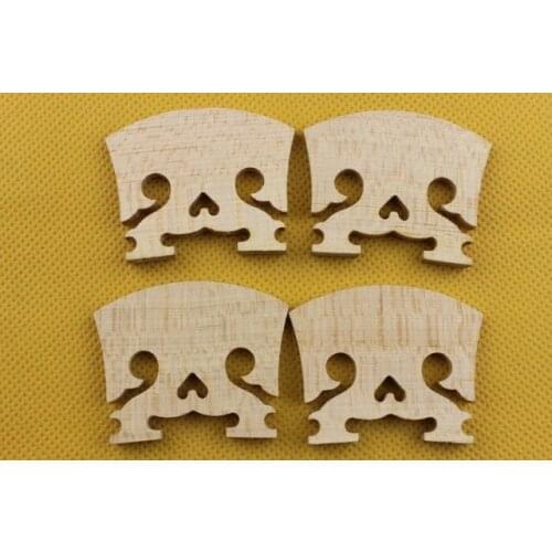 20 pcs high quality baroque style 4/4 violin bridges maple wood