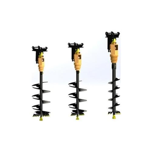 15ton excavator auger drill