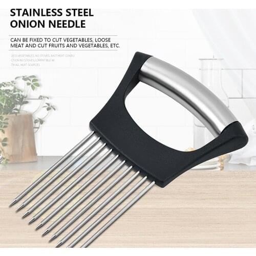 Fruit Stainless Steel Tomato Holder Durable Slicer Cutter Sturdy Simplicity