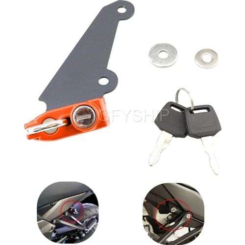 For Kawasaki Z1000 2010 2011 2012 2013 Ninja 1000 2010-2017 Motorcycle Helmet Lock Bloqueo De Casco