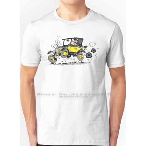 Gaston Lagaffe In Car T Shirt 100% Pure Cotton Gaston Guus Lagaffe Flater Guust Veronica Magazine Gids Guide Tv Cartoon Commic
