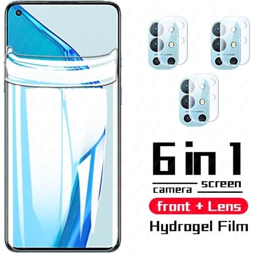 For OnePlus 9R Hydrogel Film Screen Protector Camera Protective For OnePlus 9 9pro 9r LE2113 6.55 Inches Phone Film Not Glass