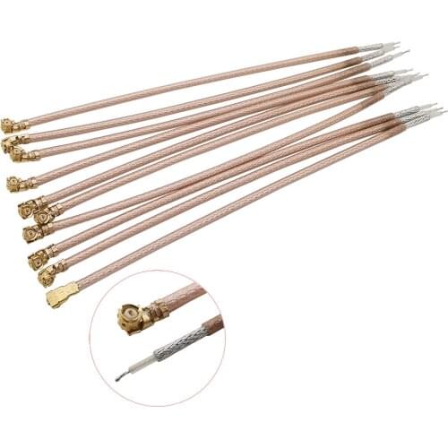 10Pcs IPX IPEX U.FL Ufl Female Connector Single-Head Jack RG178 Cable Pigtail Jumper 5cm 10cm 15cm 20cm 30cm 50cm