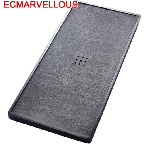 Chinese Set Plateau De Service China Serviertablett Board Ceremony Dienblad High Kung Fu Holder Serving Gongfu Tea Tray