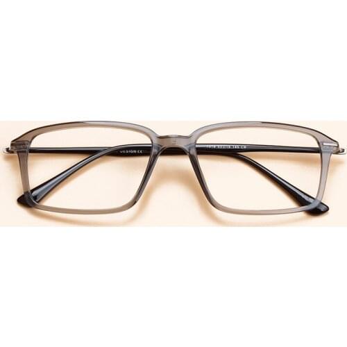 Korean Super Light Plastic Steel Spectacle Frame Female Myopia Thin Frame Large Square Optical Lens Male Comfort Full Frame