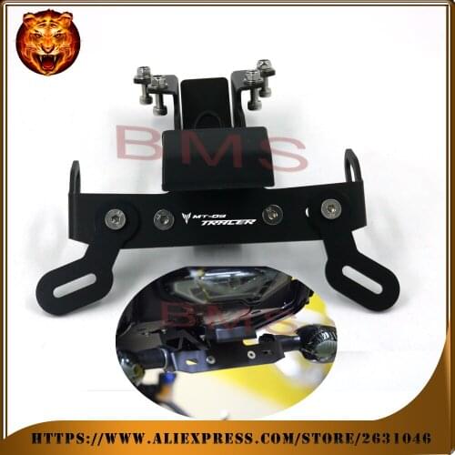 Fender Registration License Plate mount TailLight LED Holder Bracket For YAMAHA FJ-09 MT-09 mt09 Tracer 2015-2018 Motorcycle 17