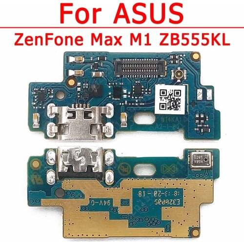 Original Charging Port for ASUS ZenFone Max M1 ZB555KL USB Charge Board PCB Dock Connector Flex Cable Replacement Spare Parts