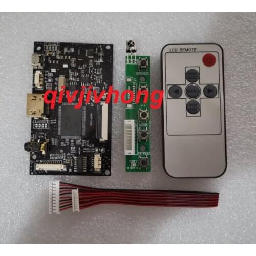 HDMI Control Driver Board Audio For Raspberry pi 3B 2 1 for HJ080IA-01E HE080IA-01D 8 inch 1024*768 IPS LCD screen 40pins lvds
