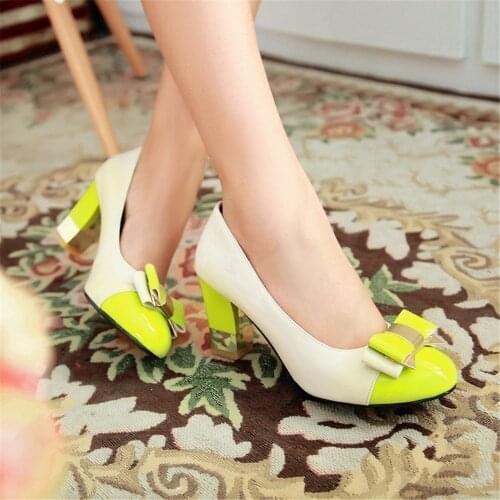 Zapatos De Mujer Tacon Medio Casuales Black Heels Women Shoes Casual Chaussures Buty Damskie Wiosna 2021 Butterfly Pumps Tacones