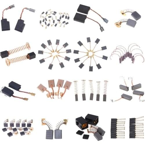20/10/4/5/1Pcs Multi Carbon Brushes Spare Parts Mini Drill Electric Grinder Replacement For Electric Motors Rotary Tools