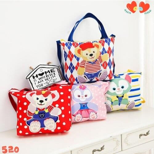 Duffy Bear Stellalou ShellieMay Gelatoni Shoulder Bag Woman Crossbody Bag Duffy Bear Handbag Women Girls Shopping Bags Totes