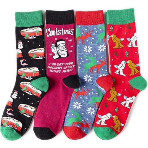 High quality Anime christmas animal socks Cosplay Superhero Cotton cartoon personality socks gift stockings prop