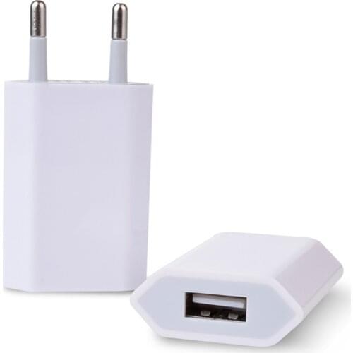 High Quality EU Pug USB AC Travel Wall Charging Charger Power Adapter For iPhone x 8 7 6 Plus 5 5S 4 4S 3GS 4G