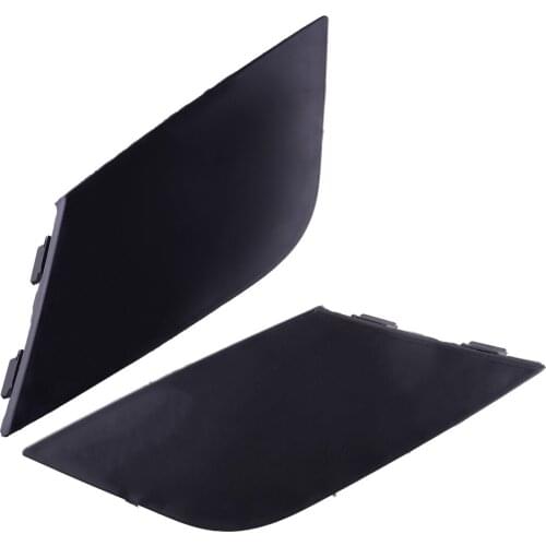 1 Pair Car Front Bumper Tow Hook Eye Cover Cap ABS Black Replacement Fit for Toyota Camry SE 2018 2019