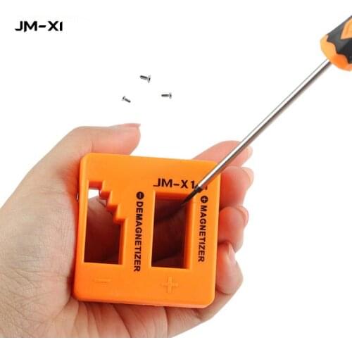 2 in 1 Quickly Porcelain Porcelain Demagnetizer Magnetizer Filling Screwdriver Tool for Screwdrivers Tip Professional Screw Bits