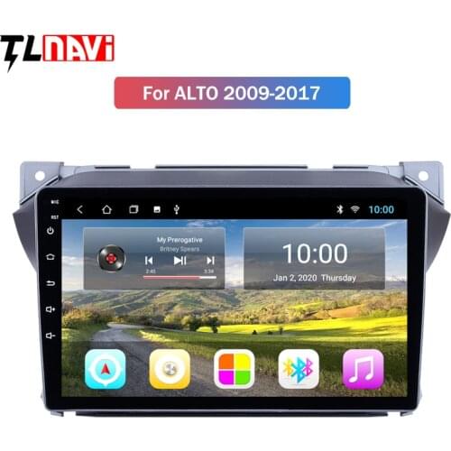 2G RAM 9 inch Android 10 Car Multimedia Player For Suzuki alto 2009 2010 2011 2012 2013 2014 2015 2016 Quad-core GPS Wifi