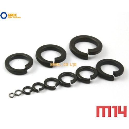 40 Pieces M14 8.8 Grade Alloy Steel Spring Washer Split Lock Washer