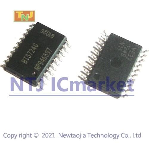 5 PCS BTS724G SOP-20 BTS724 High-Side Power Switch IC CHIP