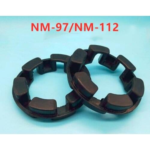 5pcs NM coupling cushion rubber- NM-97/NM-112 black rubber buffer element for C-King water pump NM coupling