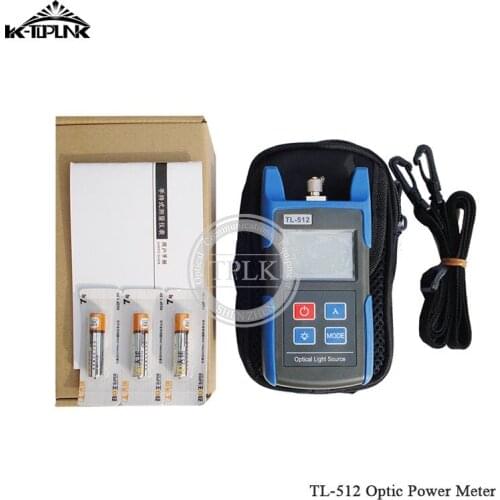 Free shipping TL-512 Fiber Optical Laser Light Source 1310/1550nm Fiber Optic Laser power meter SC/FC Universal Connector