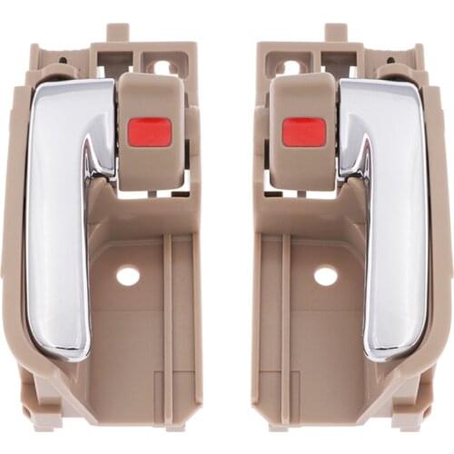 Beige chrome Door Inner Handle For Toyota Corolla 2003 2004 2005 2006 2007 2008 2009 OE 69205-02090 69206-02090