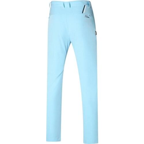 Summer Golf Clothing Mens Pants Quick-Dry Breathable Non-Ironing Outdoor Sports Wicking Casual Golf Pants