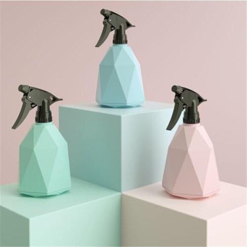 600ML Plant Watering Can Hand Pressure Flower Spray Bottle Colourful Geometry Succulent Sprinkler Garden Seedling Irrigation Pot