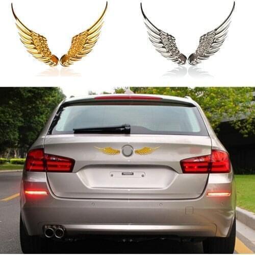Hot 1 Pair Fashion 3D Wings Car Sticker For Subaru XV Forester Outback Legacy Impreza XV BRZ Tribeca