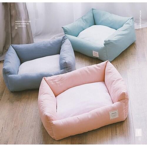 Pet Bed For Dogs Soft Cat Lounger Mechine Washable Dog Bed Durable Bench Warm Puppy Nest Kennel Chihuahua Kennel Dog Cushion