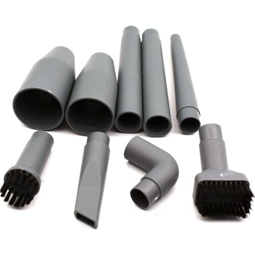 9pcs 32/35mmnozzle Vacuum Cleaner Accessories Multifunctional Corner Brush Set Plastic Nozzle