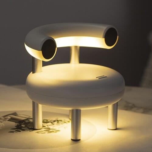 3 Brightness Modes Touch Control LED Desk Lamp Bedside Lamp Bracket Lamp with USB Charging for Tablet Computer Bedroom