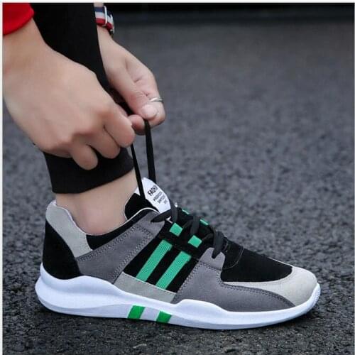 New Spring Men Sneakers Light Breathable Sneakers Shoes Outdoor Comfortable Casual Lace Up Sports Shoes