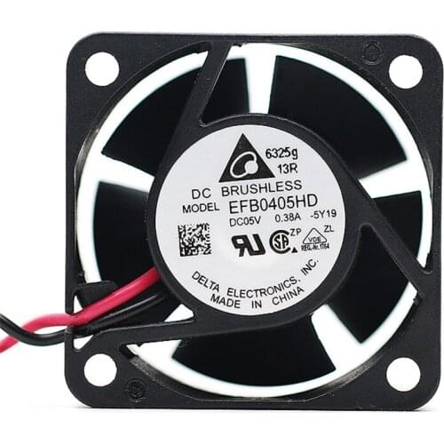 New original EFB0405HD 4020 4cm 5V 0.38A switch server gale volume cooling fan