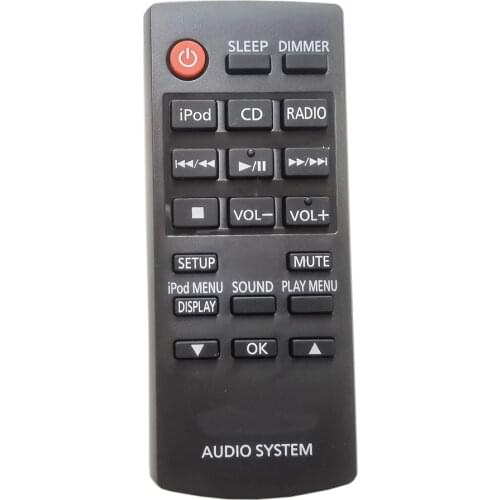 New Original N2QAYC000058 Remote control For Panasonic Audio System For SC-HC27 SC-HC38 SC-HC58 Fernbedienung