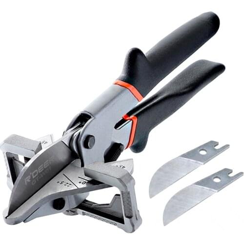 Adjustable Angle 0-135 Degree Scissors High Carbon Steel PVC Pipe Cutter for Cutting PE Plastic Hose Trunking