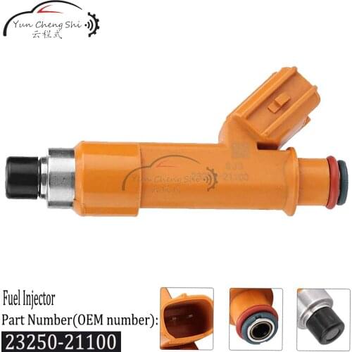 OEM 23250-21100 2325021100 High Quality Auto Parts Fuel Injector For TOYOTA RACTIS 2010-2016 AXIO / COROLLA 2012 1.5L 1NZFE