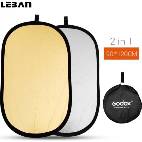 GODOX Photographic Accessories Reflector Board 2-in-1 Reflector Board 90*120cm