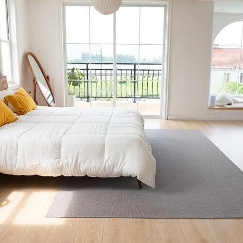 Wool And Nylon Blended Living Room Carpet Nordic Wear-Resistant Solid Color Simple Coffee Table Cushion Office Stairs Blanket