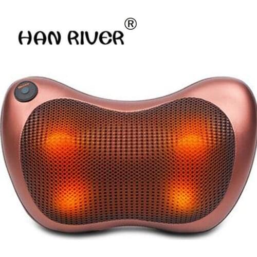 2018 Cervical car massage device massage pillow waist massage device neck vehienlar household electric portable pillow