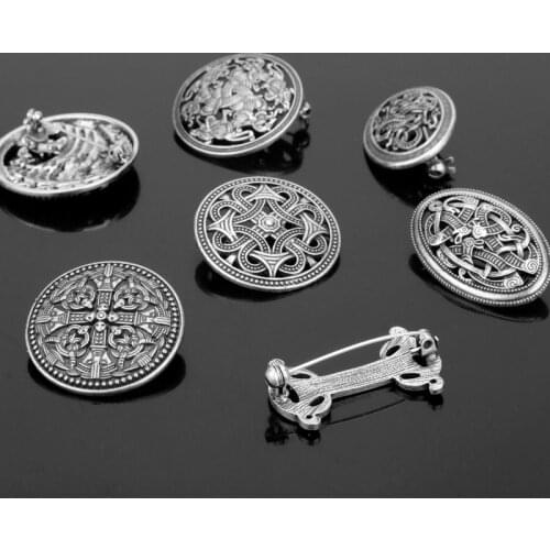 Nordic Viking Brooch Badges pins Vintage Jewelry Handmade Trinkets free delivery brooches for Women Men' Brooch broche
