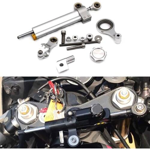 Steering Stabilize Damper Bracket Mount Kit For YAMAHA YZF R6 06-17/R1 2009-2012