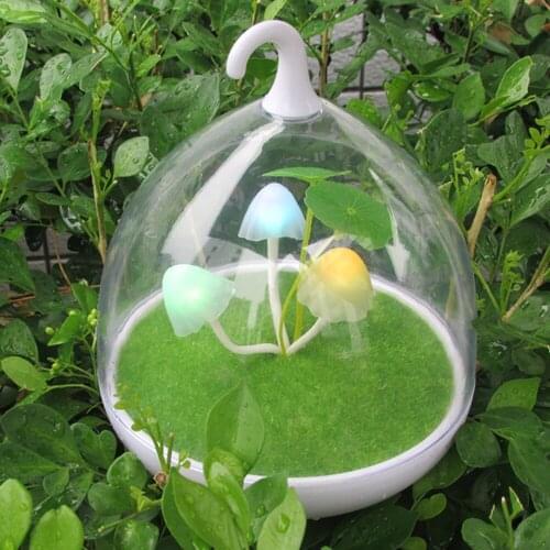 Led bedside lamp touch sensor Colorful Dream fancy droplight baby mushroom decoration DC 5v kids led night light
