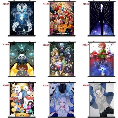 Undertale Anime manga wall Poster Scroll B