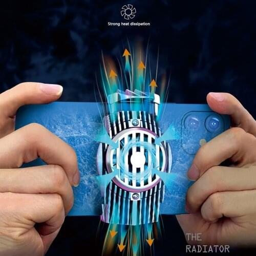 Universal Mobile Phone USB Game Cooler System Cooling Fan Gamepad Holder Stand Radiator For iphone Xiaomi Huawei samsung Phone