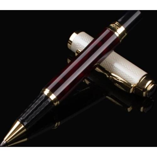 High quality roller ball pen Full metal Golden Clip luxury pens DIKA WEN Caneta Stationery Office school supplies