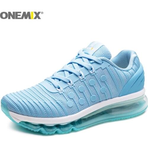 Onemix 2020 Womens Running Shoes Air Cushion Shock For Lady Sport Fitness elasticity Sneakers Adult Walking Outdoor Sport Shoes