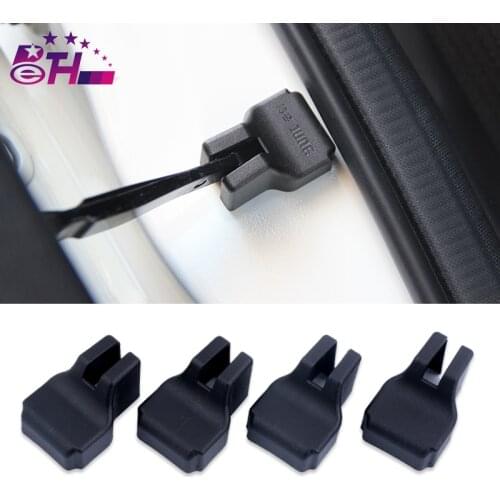 4Pcs Car Waterproof Rust-proof Door Limiting Stopper Cover Sticker For Mazda mazda 2 mazda 3 mazda 6 Car Accessories