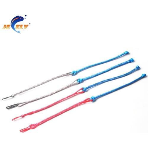 4PCS/SET Kitesurfing Kite 4 Line Pigtails 2 Red 2 Blue 17CM,2 Grey 18CM 1000KG For Bar Repair
