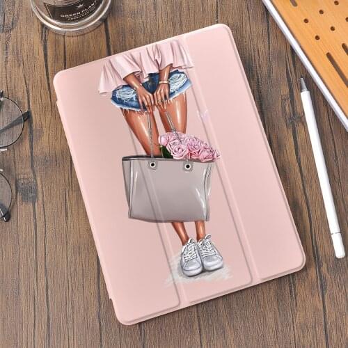 Girls Fashion For iPad 8th Generation Case Air 4 Funda With Pencil Holder 7th 6th For iPad Pro 11 Case 2020 Mini 5 Air 2 Cover